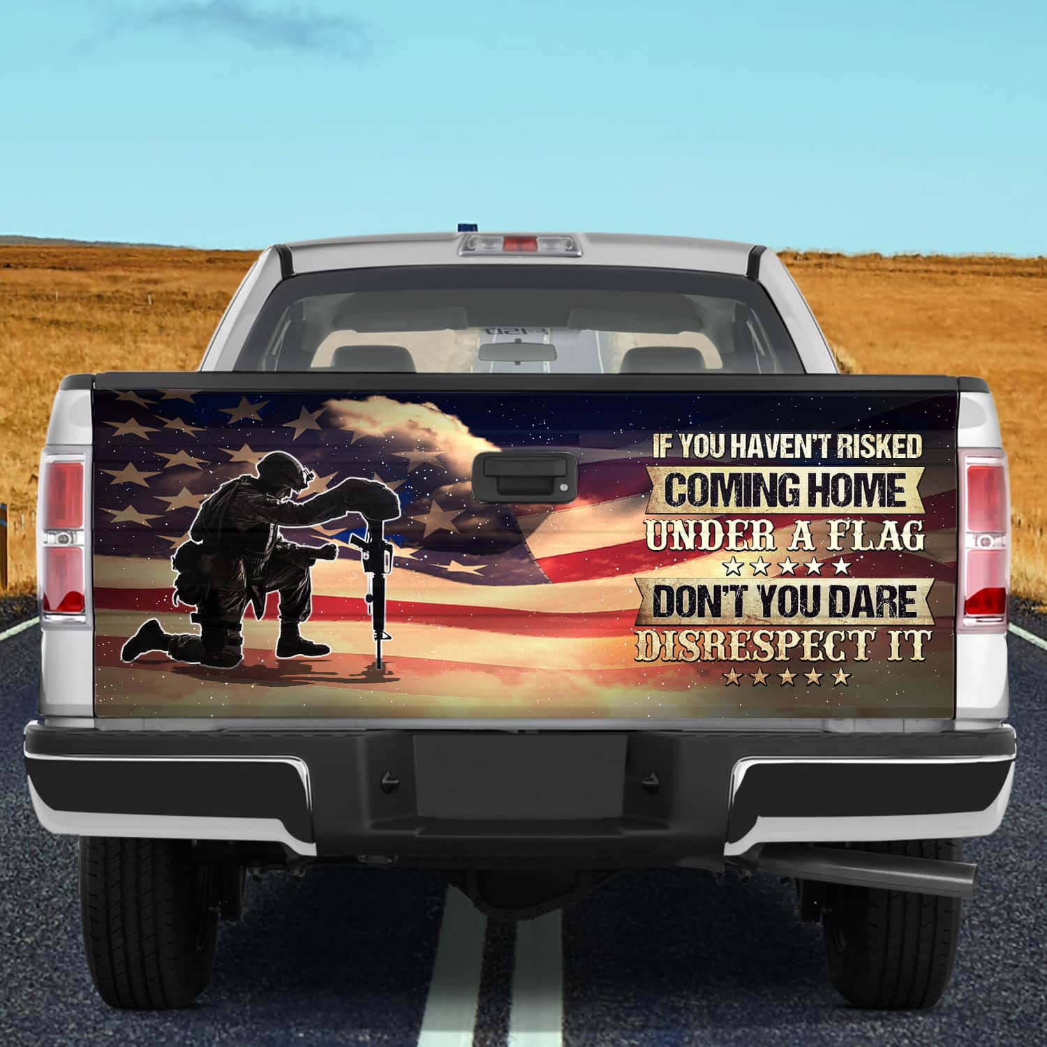 5O. Coming Home (4) Tailgate Wrap Mockup 10