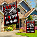 9VT. UU TIEN Krueger Voorhees 2024 flag Garden & House Mockup 3