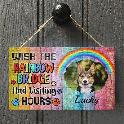 Wooden Door Sign