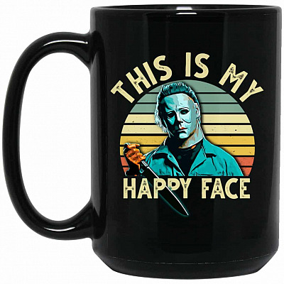 15 oz. Black Mug