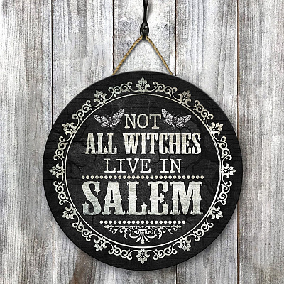Wooden Door Sign