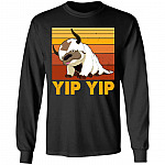 2. Appa Bison Yip Yip (4) 1, Black, Long Sleeve