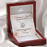Unbiological Sister Naomi Had Ruth Mary Had Elizabeth And I Have You Love Knot Necklace