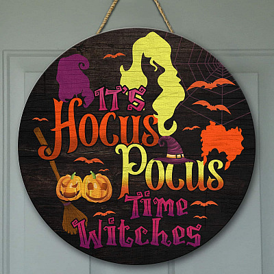 Wooden Door Sign