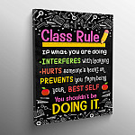 8VT. Class Rule If What You Are Doing canvas mockup2