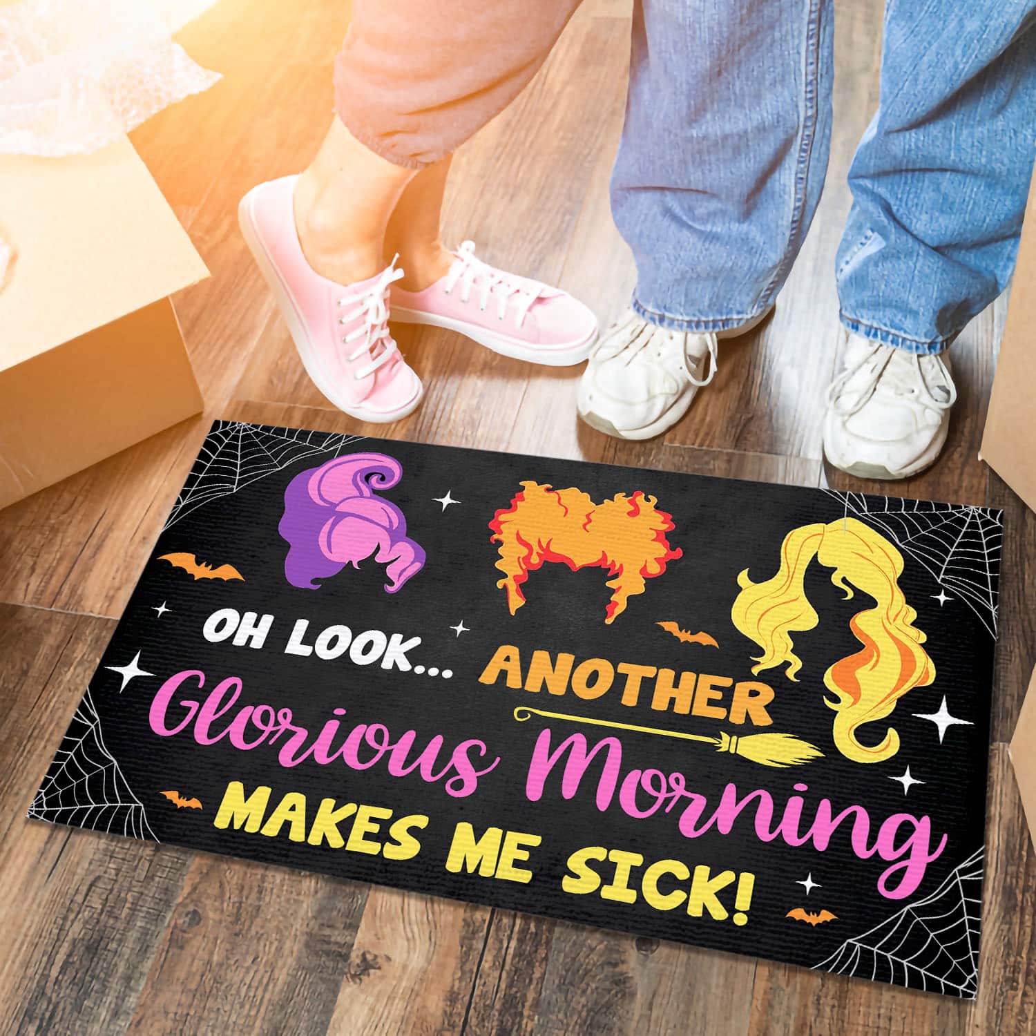 8VT. Oh Look Another Glorious Doormat mockup 6