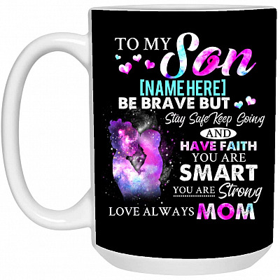 15 oz. White Mug