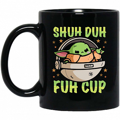 11 oz. Black Mug