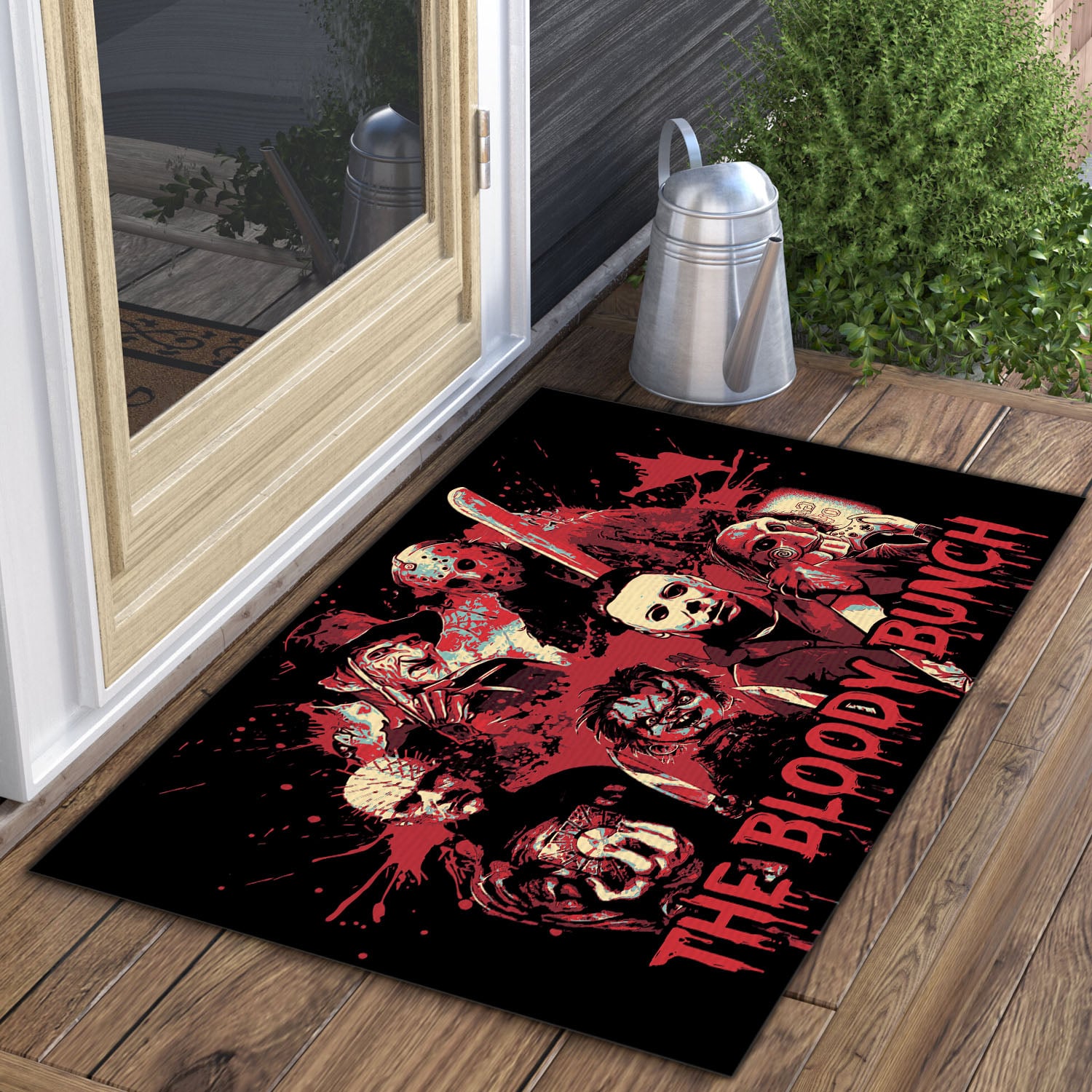 4VT. The Bloody Bunch doormat Doormat mockup 3