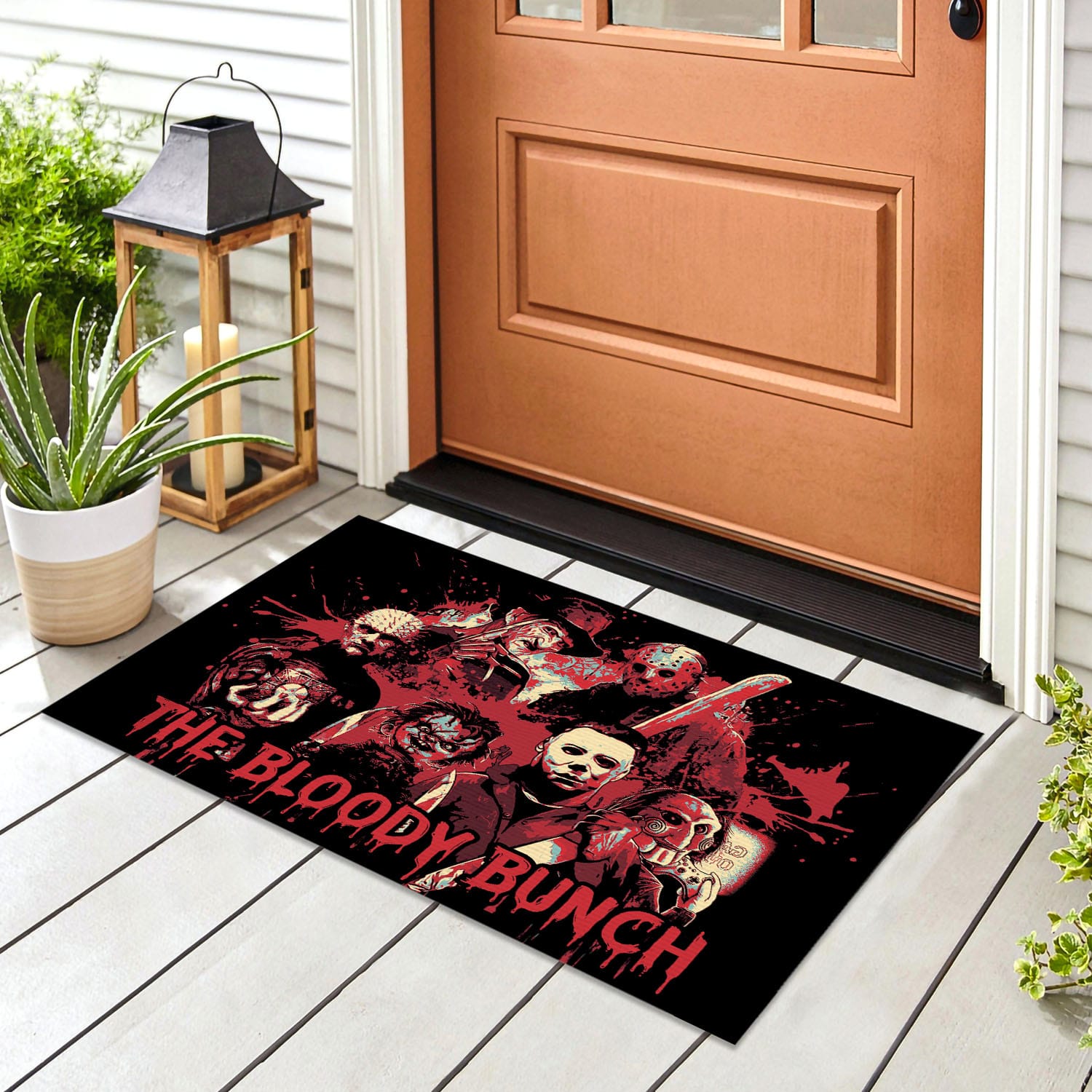 4VT. The Bloody Bunch doormat Doormat mockup 8