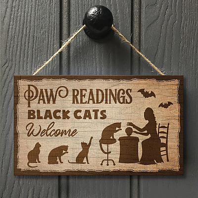 Wooden Door Sign