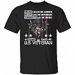 us t, Black, Unisex T-Shirt