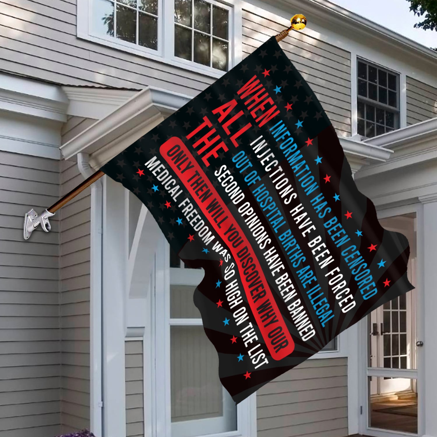 30x40 (1) House Flag Mockup 6