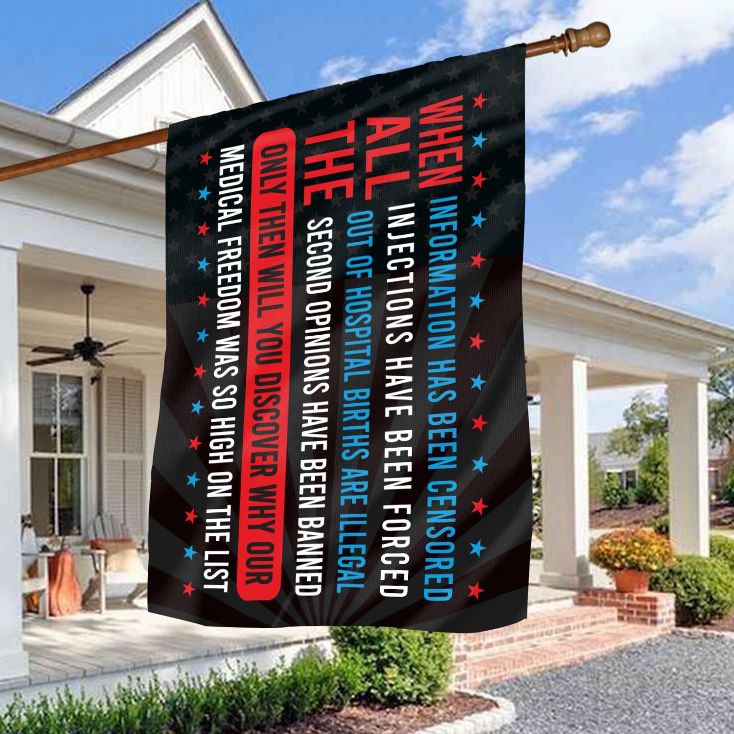 30x40 (1) House Flag Mockup 3