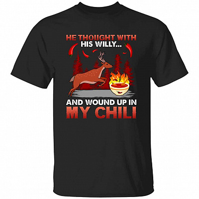 8BN. Willy Chili (5), Black, Unisex T-Shirt