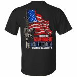 2Th. Warned Us About Gun, Black, Unisex T-Shirt