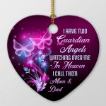 2O. Guardian Angels Ornament (6) Heart Ornament Mockup Simple