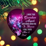 2O. Guardian Angels Ornament (6) Heart Ornament Mockup 3