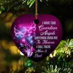 2O. Guardian Angels Ornament (6) Heart Ornament Mockup 4