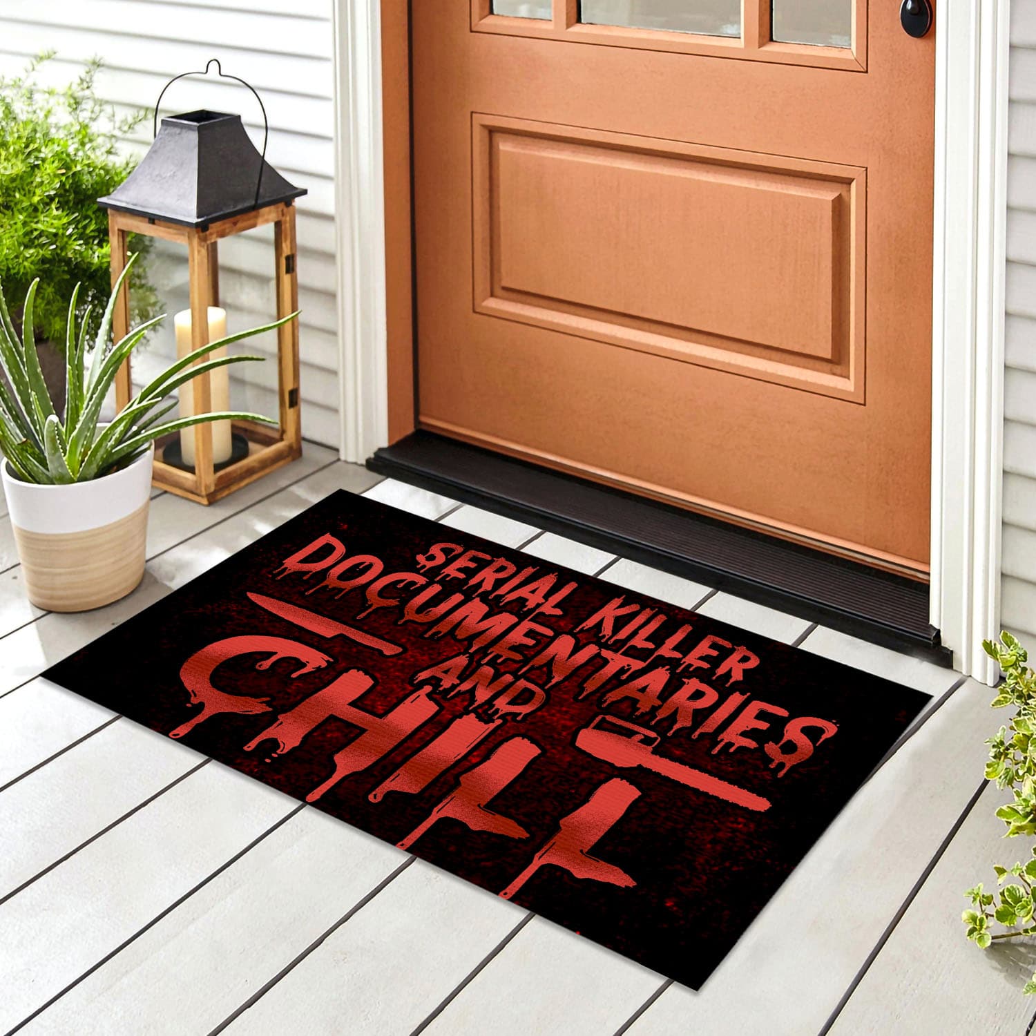 7VT. Serial Killer Documentaries Doormat mockup 8