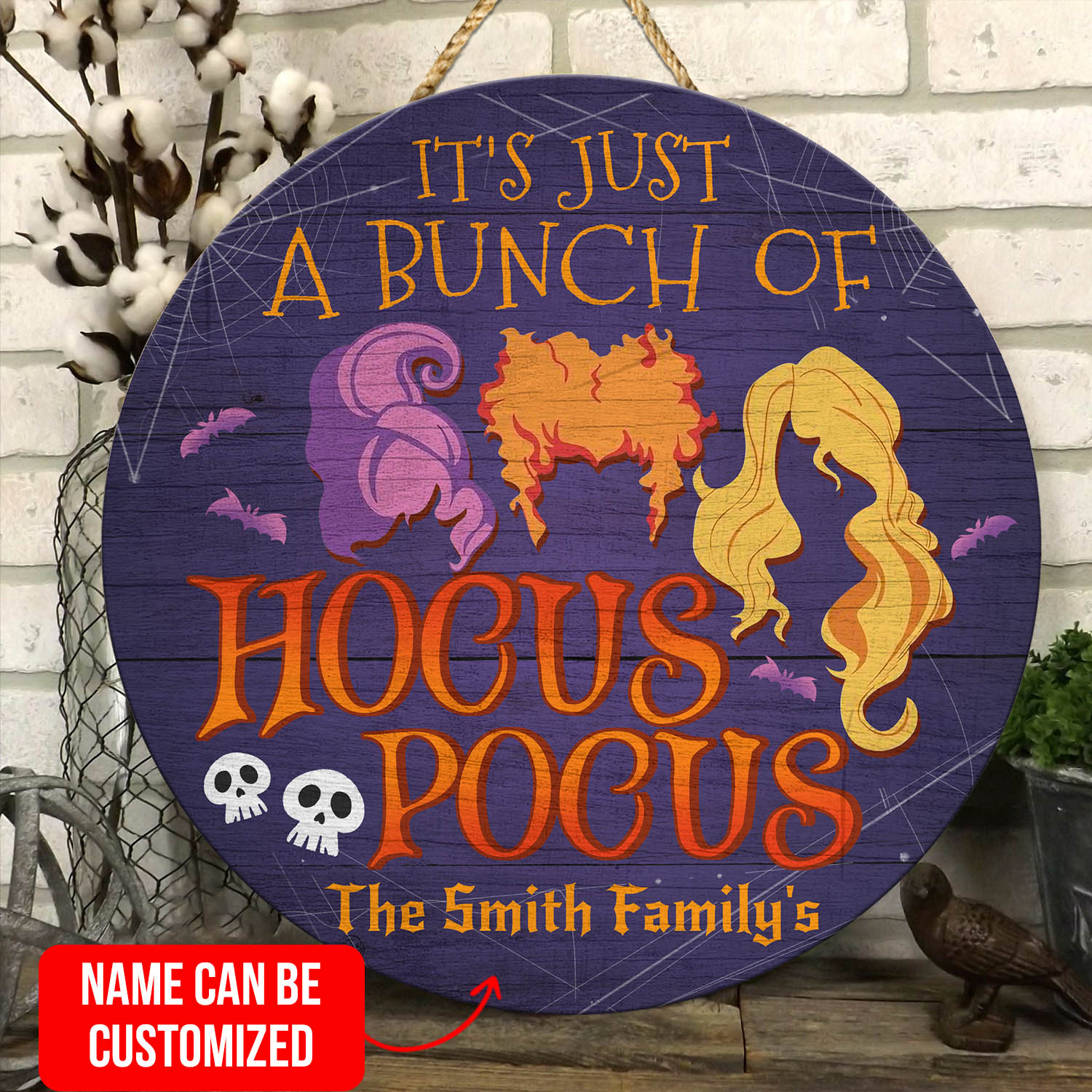 8VT. A Bunch Of Hocus Pocus sign mk1