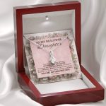 To My Beautiful Daughter You Are My Greatest Gift Alluring Beauty Necklace - Mother Daughter Jewelry