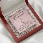 To My Beautiful Daughter You Are My Greatest Gift Alluring Beauty Necklace - Mother Daughter Jewelry