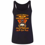 7Th. Dirtbike Mom (6), Black, Ladies Tank Top