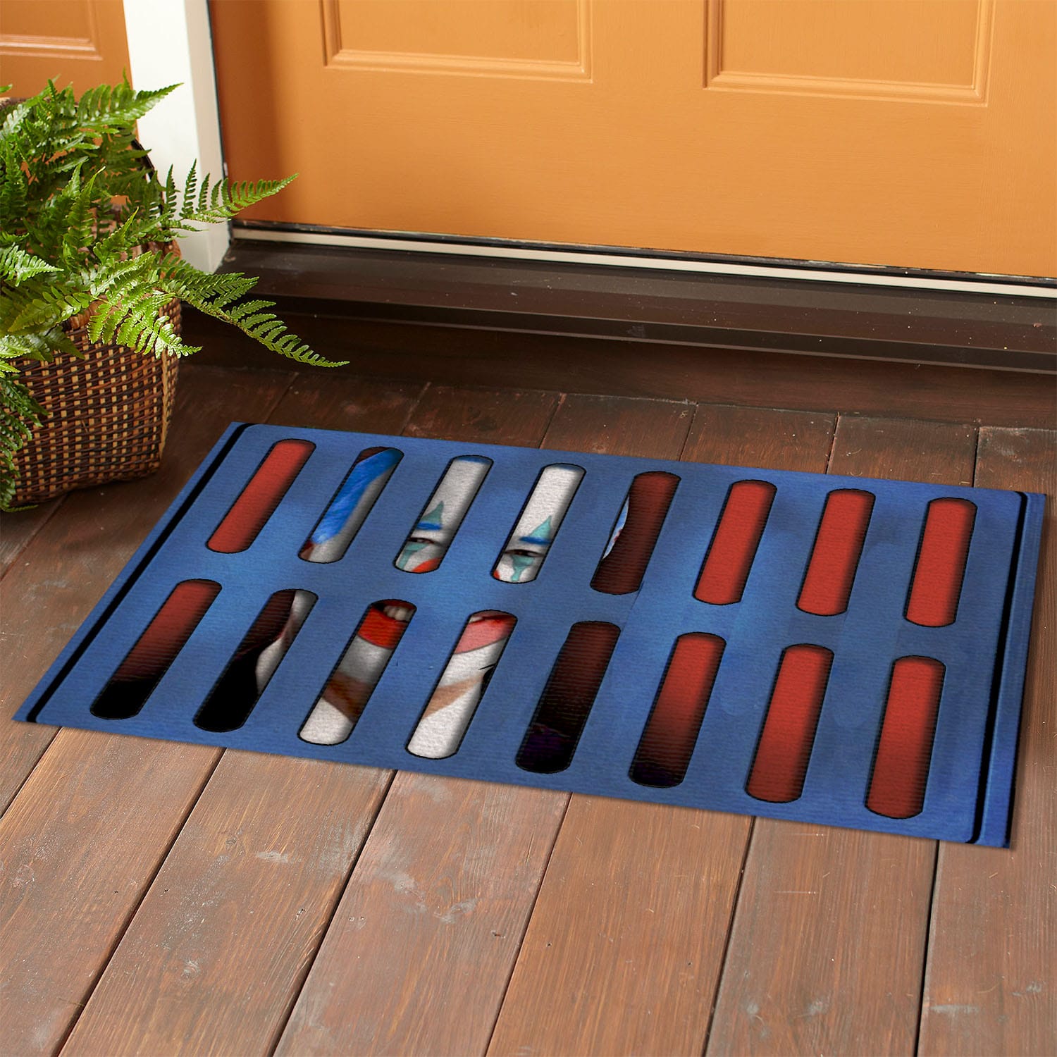 4UT. Biden Clown (5) Doormat mockup 1
