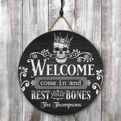 Wooden Door Sign