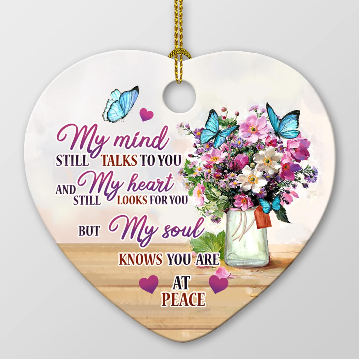 1BN. At Peace Heart Ornament Mock Up