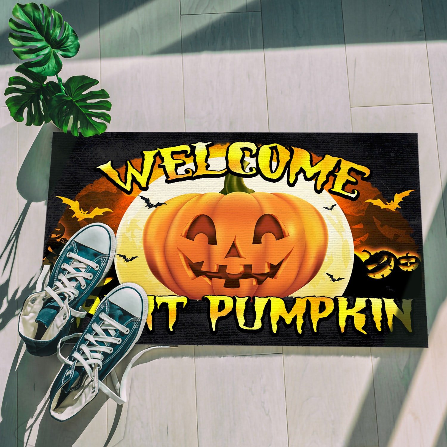 3Th. Welcome Great Pumpkin(4) Doormat mockup 5
