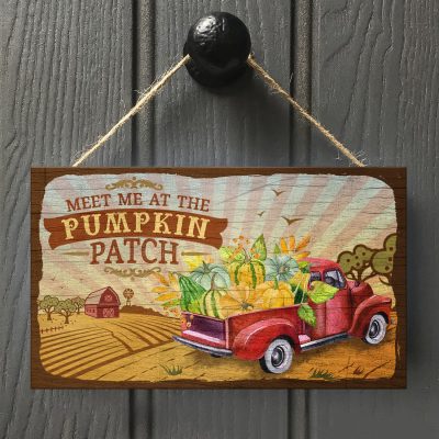 Wooden Door Sign