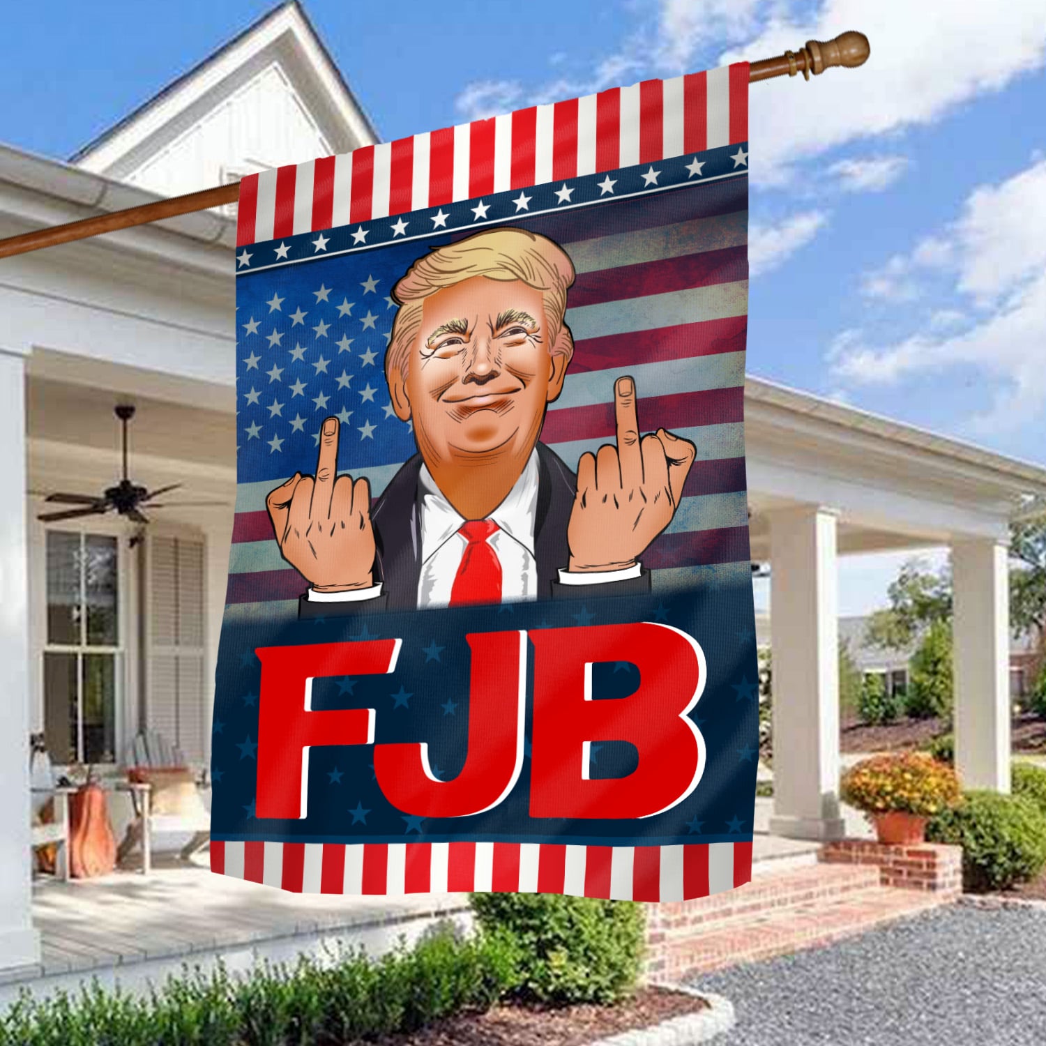 30X40 (10) House Flag Mockup 3