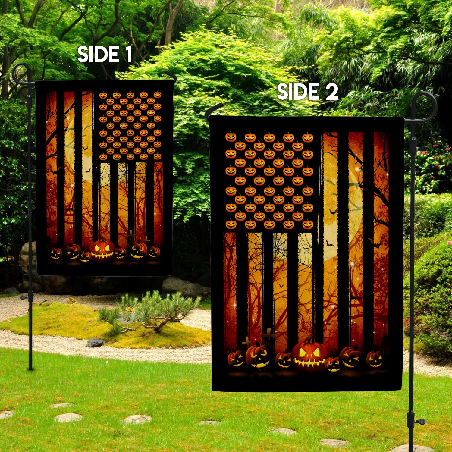 30x40 - Side 1 11.17.59 AM Garden Flag Mockup 2 Side