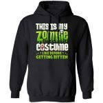 12Th. Zombie Costume (5), Black, Hoodie