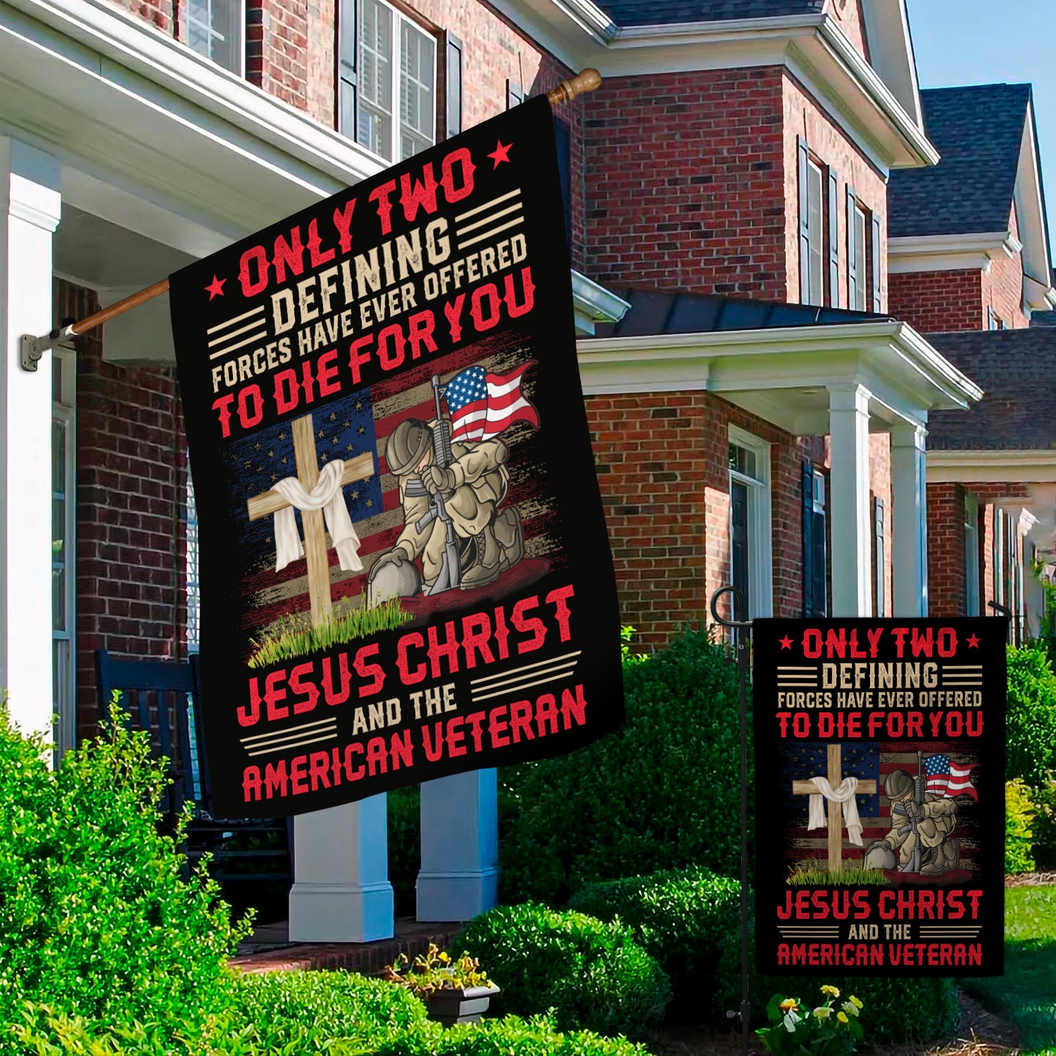 4Th. Offered To Die For You Garden & House Mockup 2