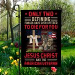 4Th. Offered To Die For You Garden Flag Mockup 5