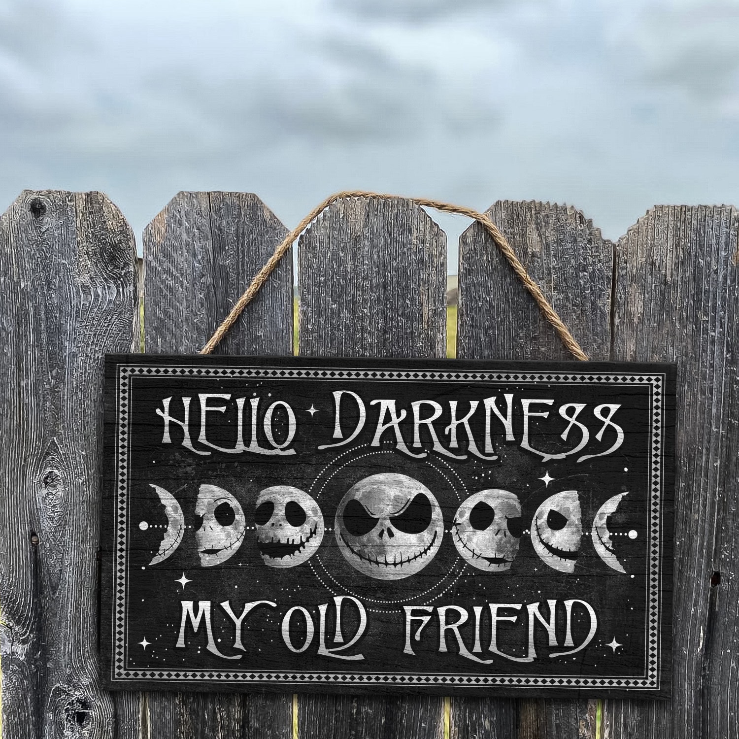 9LV. Hello Darkness Jack DOOR SIGN (4) Mockup 7