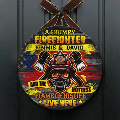 Wooden Door Sign