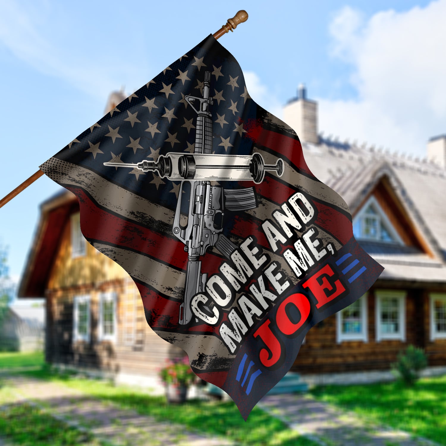 30x40-Side 1 House Flag Mockup 5