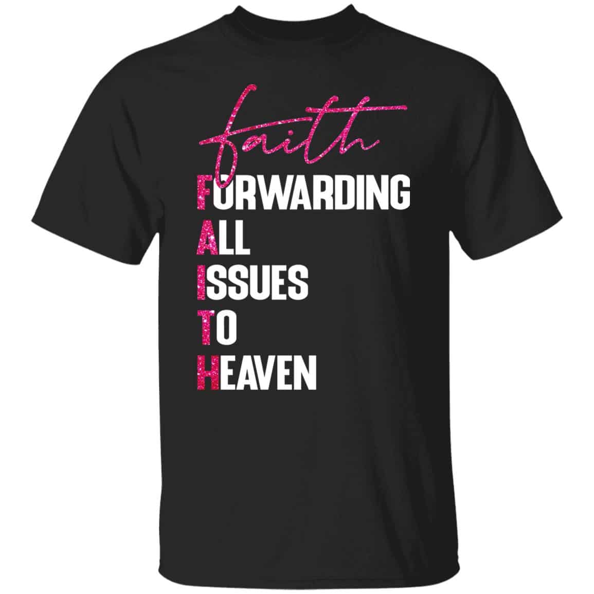 faith 2, Black, Unisex T-Shirt