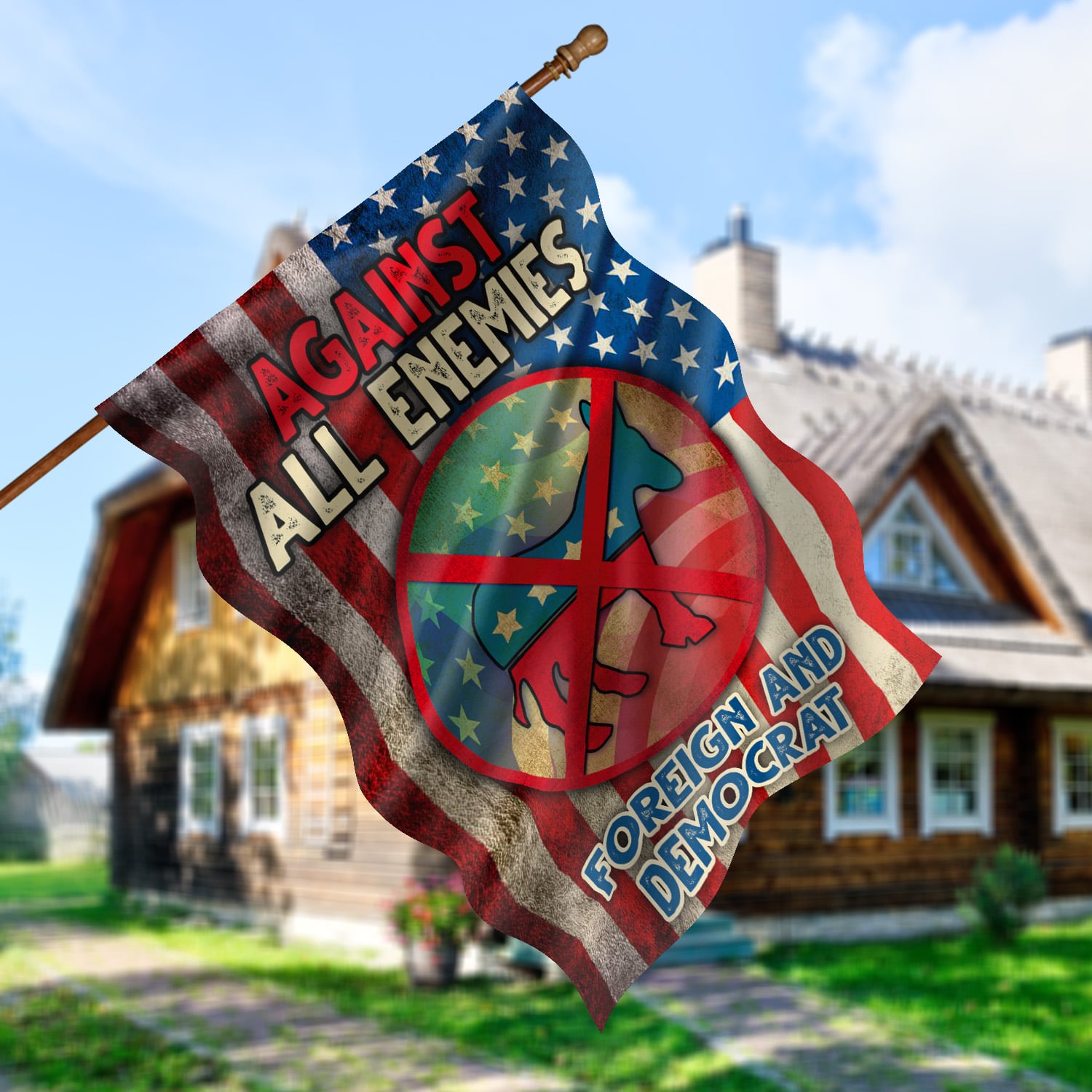 30x40 (18) House Flag Mockup 5