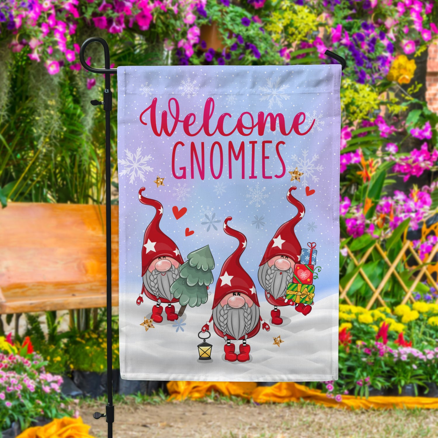 30X40 Garden Flag Mockup 4