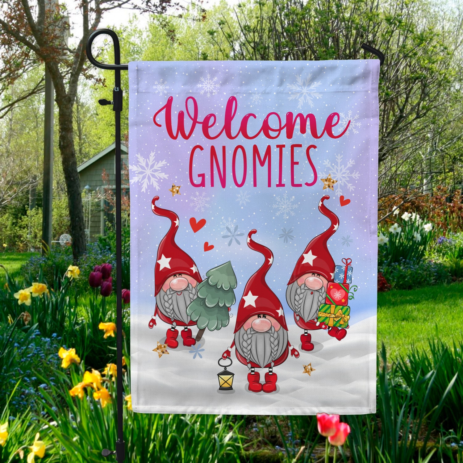 30X40 Garden Flag Mockup 5