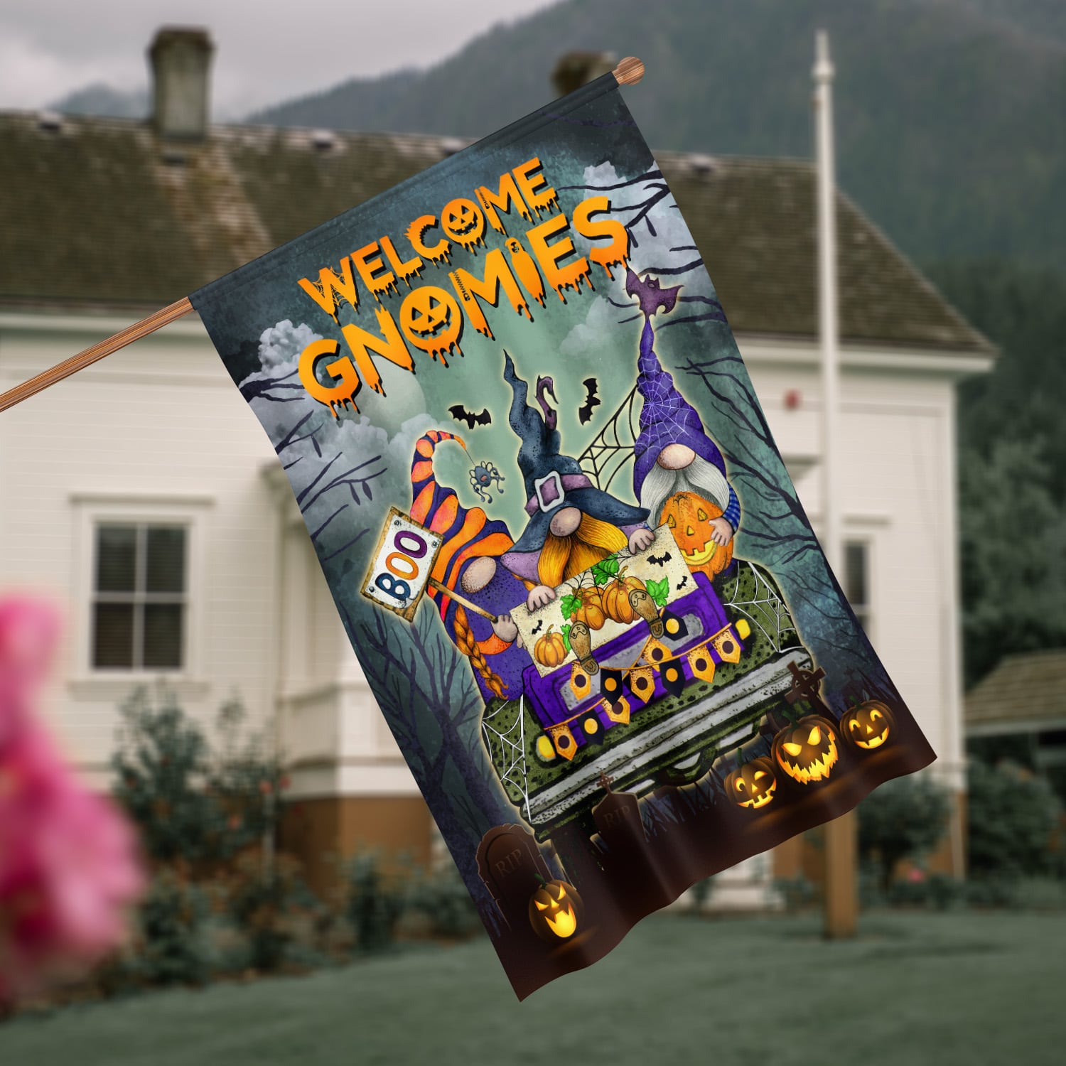 30x40 (1) House Flag Mockup 4