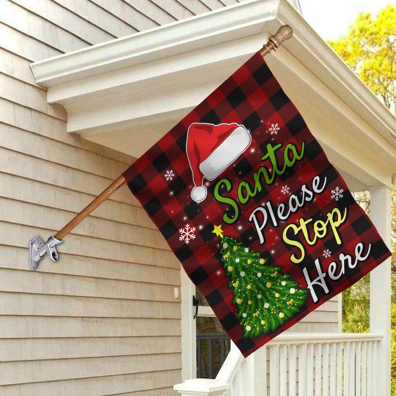 30x40 House Flag Mockup 2