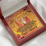 To My Spooktastic Wife Sometimes I Think That It Is So Spooky To Be This Alluring Beauty Necklace