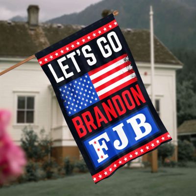 Let's Go Brandon FJB Fuck Joe Biden Flag - Anti Biden Garden Flag - House Flag