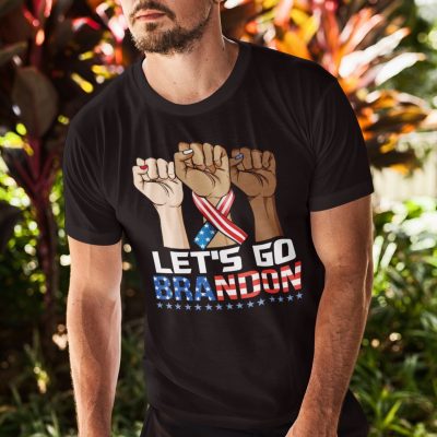 Alternative view of Let's Go Brandon FJB Pro American T-Shirt - Anti Joe Biden Shirt